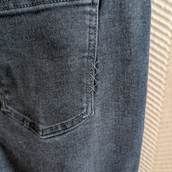 Scotch & Soda Amsterdam Women's Black Jeans Size 10 Straight Stretch High Rise - Picture 7 of 10